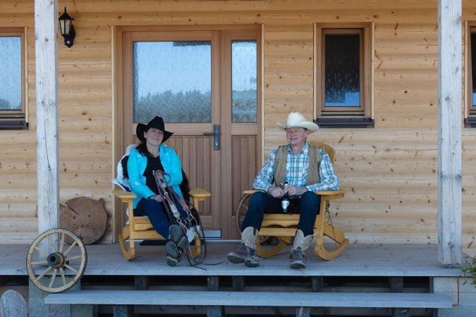 Big Sky Ranch Bed and Breakfast Liebenau  Eksteriør billede